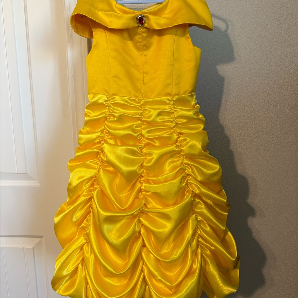 Beauty and the Beast a Belle Yellow Kids Princess Costume Dress